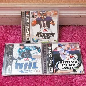 EA Sports PlayStation Game Bundle of 3